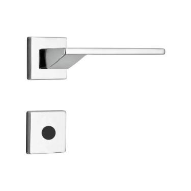 Imagem de Fechadura Banheiro MZ440 ST2 R205 55mm Roseta Cromado Squadro Design P