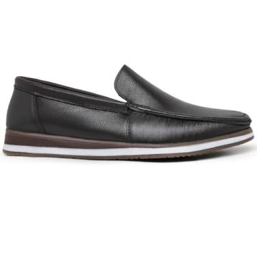 Imagem de Mocassim Loafer Florença em Couro Floater 081 (Marrom, BR, Adulto, Numérico, 44)