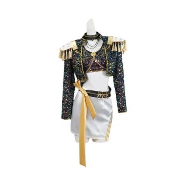 Imagem de Fantasia De Cosplay Para Meninas Kpop Demon Hunters Rumi Zoey Mira Fan