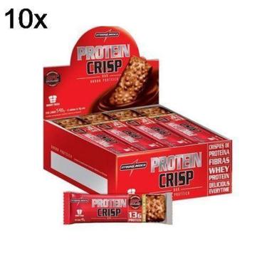 Imagem de Kit 10X Protein Crisp Bar  12 Unidades 13g IntegralMédica-Unissex
