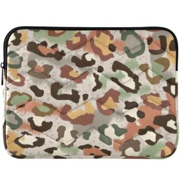 Imagem de Capas para laptop personalizadas camufladas coloridas cheetah capas para laptop designer capa protetora universal para laptop 13-14 polegadas