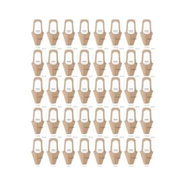 Imagem de 50PCS Caixa De Papel Kraft Para Rosas, Sacolas Decorativas Para Casame