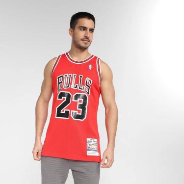 Imagem de REGATA JERSEY MITCHELL & NESS CHICAGO BULLS 23-Masculino