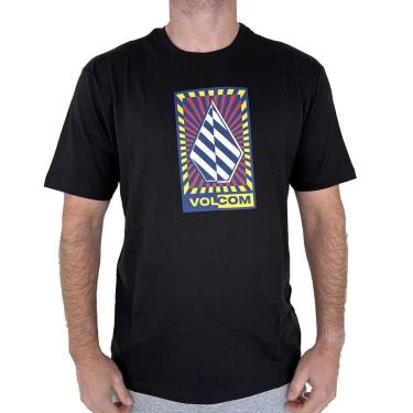 Imagem de Camiseta Volcom Warble WT25 Masculina-Masculino