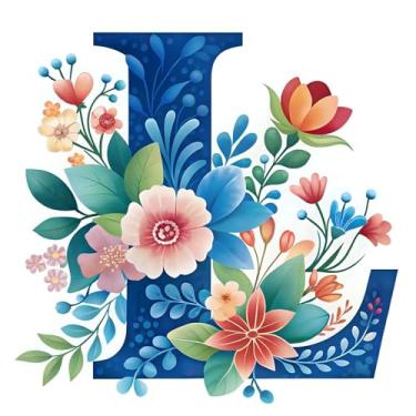 Imagem de JATOK Pintura personalizada por números, letras de pintura personalizadas para iniciantes em tela colorida, pintura de desenho de pigmento acrílico fácil DIY para família, amigos e decoração de casa