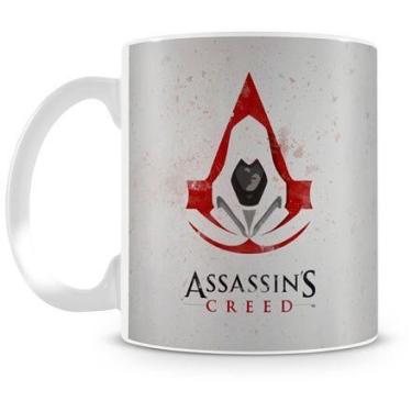 Imagem de Caneca Personalizada Assassin's Creed Branca - 325ml - Amo Canecas