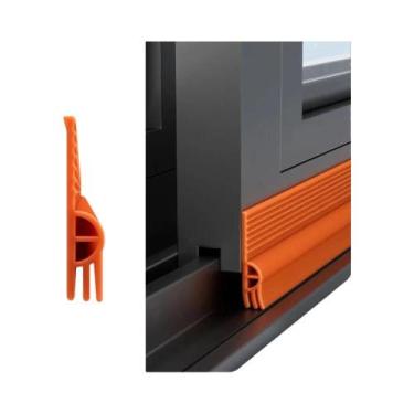 Imagem de Fita Adesiva TPE Para Vedação De Janelas Deslizantes, Tripla Proteção 