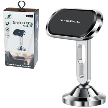 Imagem de Suporte Automotivo Celular/Gps Magnetico Autoadesivo X-Cell