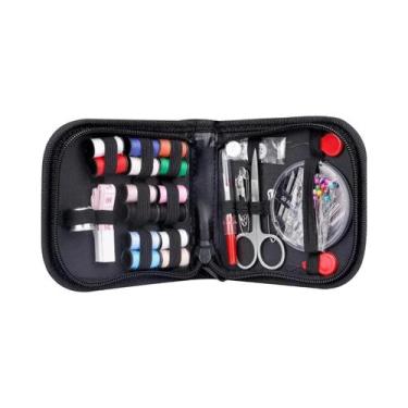 Imagem de Kit De Costura Compacto E Portátil Para Iniciantes E Profissionais Com