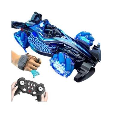 Imagem de Carro De Controle Remoto RC Para Meninos, Carro De Drift Com Spray, Ve
