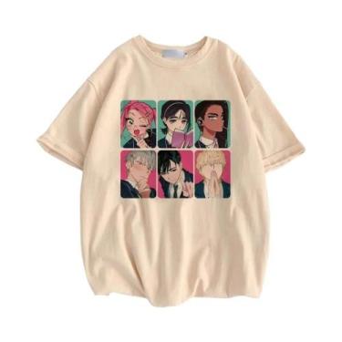 Imagem de Camiseta Teen Psychedelic Alien Stage Top, Estilo Vintage Dos Anos 80 