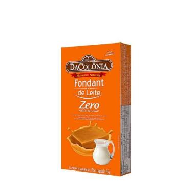 Imagem de Fondant Leite Sem Lactose DaColônia - 75g