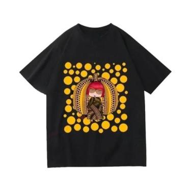 Imagem de Camiseta Com Estampa De Bolinhas Yayoi Kusama, Artista Japonesa, Arte 