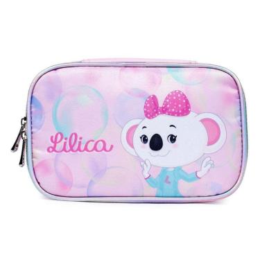 Imagem de Estojo Box Escolar Infantil Lilica Ripilica Bubble