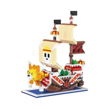 Imagem de Modelo 3D De Navio Pirata Oceânico Para Adultos, Blocos De Construção 