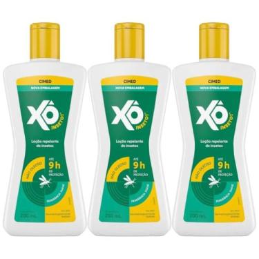 Imagem de Kit 3 Repelente Xô Inseto Loção 200ml - Cimed