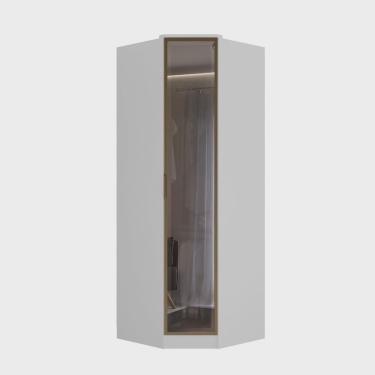 Imagem de Guarda-roupa 1 Porta Reflecta Ravi - Canto