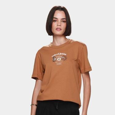 Imagem de Camiseta Colcci Jeans 1986 Feminina-Feminino