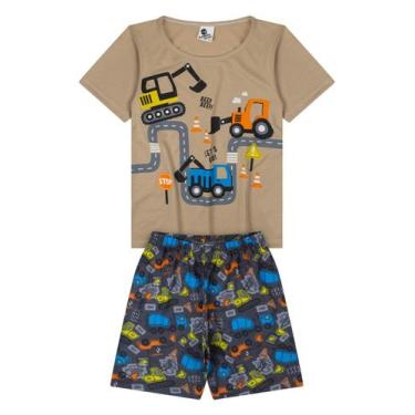 Imagem de Pijama Infantil Menino Bege -Alemara, 12
