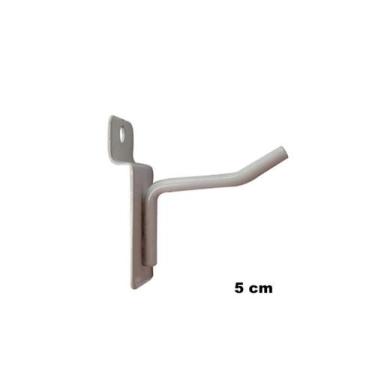 Imagem de Gancho Para Painel 5 mm Cor Branco - MMF, 5 cm