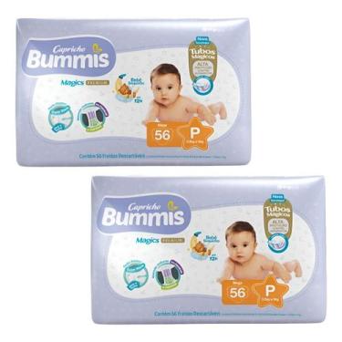 Imagem de Kit 2 Fralda Bummis Mega Todos os Tamanhos - Capricho, Pequeno (P)