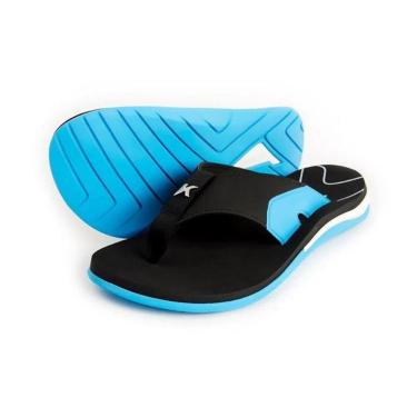 Imagem de Chinelo Kenner X Gel Preto e  Azul-Masculino