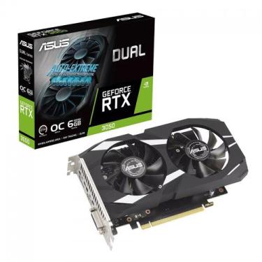 Imagem de Placa de Vídeo Asus NVIDIA GeForce RTX3050 OC 6GB GDDR6