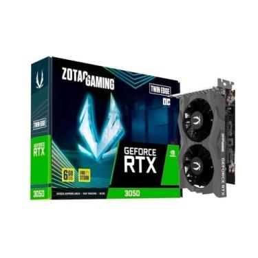 Imagem de Placa de Vídeo Zotac GeForce RTX 3050 6GB GDDR6 Twin Edge OC 128bits -