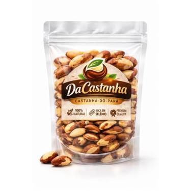 Imagem de Castanha do Pará Inteira 1 Kg Safra Nova DACASTANHA