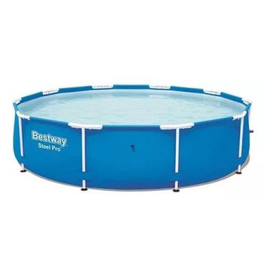 Imagem de Piscina Estruturada Circular Steel Pro 4.678 Litros Bestway - Nautika 