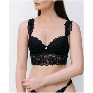 Imagem de Sutiã Top de Renda Aura - Sem Vergonha Lingerie, G