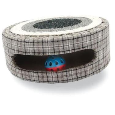 Imagem de Arranhador Gatos Caixa Redonda Sisal The Pets Brasil