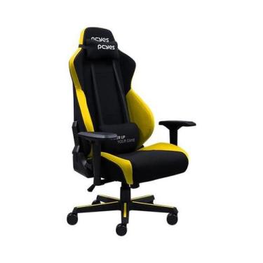 Imagem de Cadeira Gamer Ergonômica Conforto Reclinavel Mad Racer Turbo Pcyes, Am