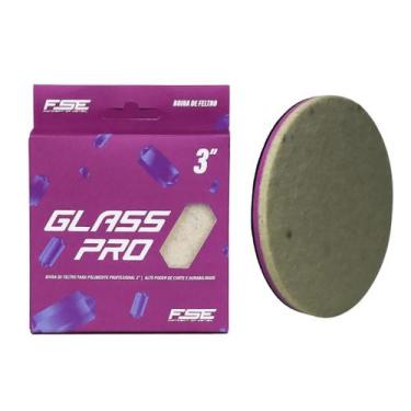 Imagem de Boina De Feltro Para Polimento De Vidros Glass Pro 3pol FSE