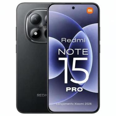 Imagem de Smartphone RedmiNote 15 Pro 4G Black 8GB RAM 256GB Global