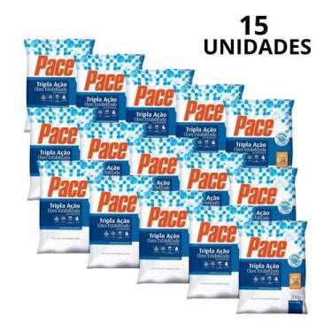Imagem de Kit 15 Cloro Pace Tripla Ação 200g Pastilha Estabilizada - HTH