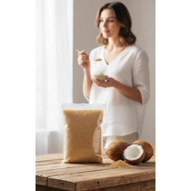 Imagem de 2x Açúcar de Coco Puro 1kg: Natural, Sustentável, Saudável - Congratul