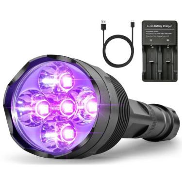 Imagem de Lanterna UV SAOPRKLER UV5 395nm 5 LEDs de Alta Intensidade