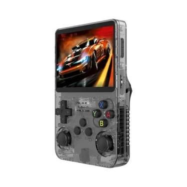 Imagem de Console De Videogame Retro Portátil R36S De 64GB Com Tela IPS De 3,5 P