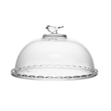 Imagem de Queijeira Wolff Bird de Cristal 20cm