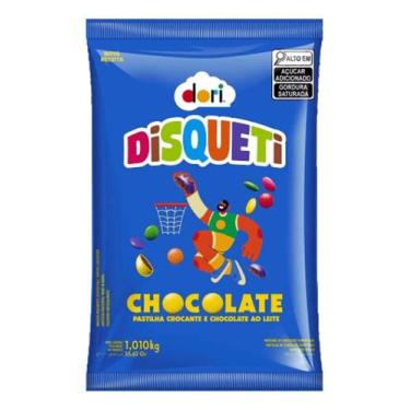 Imagem de Pacote Disqueti Chocolate Colorido Confete 1 Kg - Dori - Congratulatio