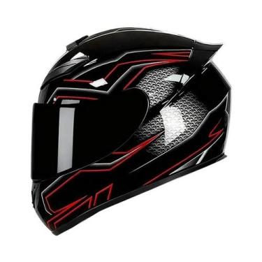 Imagem de Capacete Retro Unissex Para Motocicleta Certificado DOT, Capacete De S