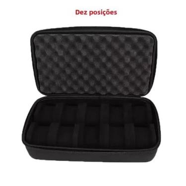 Imagem de Estojo Organizador Portátil Unissex Para Relógios De Pulso E Smartwatc