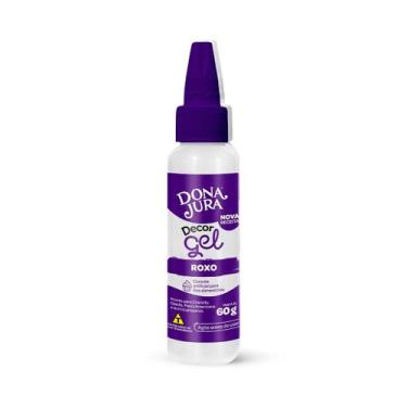 Imagem de Corante em Gel Roxo DecorGel 60g Dona Jura