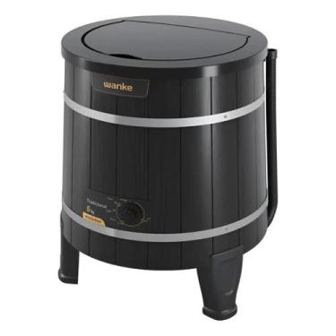 Imagem de Maquina de lavar semiautomatica 5.0 wanke 5kg 220v tradicional preta, 