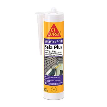 Imagem de Sika - Selante flexível - Sikaflex 101 Sela Plus Cinza - Concreto, Argamassa, Alumínio, Cerâmica, Vidro - 250ml