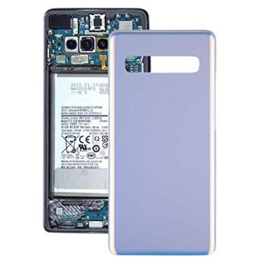 Imagem de HUANGYUNCHAO Acessórios telefônicos Tampa traseira da bateria para Galaxy S10 5G SM-G977B / SM-G977U / SM-G977N Substituição do telefone celular