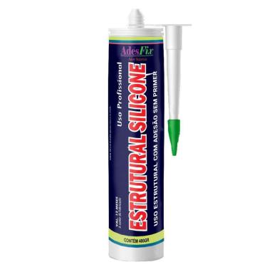 Imagem de Silicone Estrutural Branco Cartucho 400gr - AdesFix