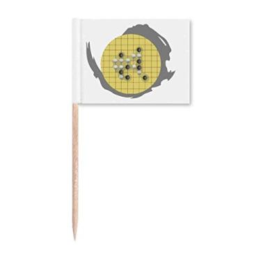 Imagem de Composition Go Chess Delights Jogo de palito de dente marcadores para decoração de festa