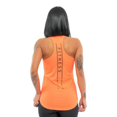 Imagem de Regata Nadadora Dry Fit Feminina Estampada - Fix